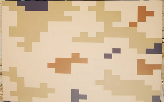 孝感荒漠迷彩漆喷涂